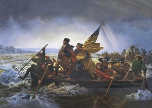 Washington Crossing The Delaware - Emanuel Leutze — 에마누엘로트체