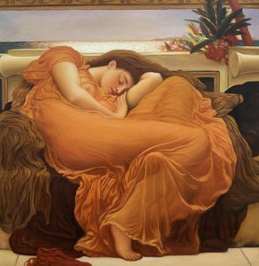 Flaming June - Sir Frederic Leighton — Frederic Leighton